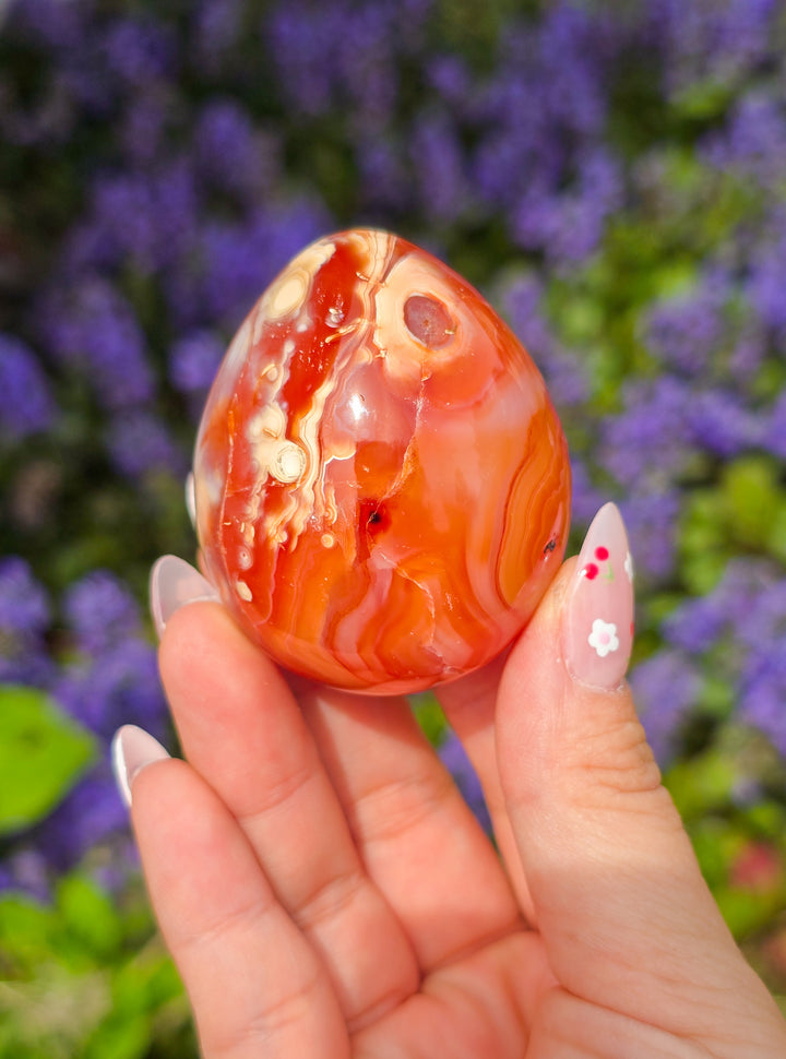 Carnelian Eggs, You Pick.