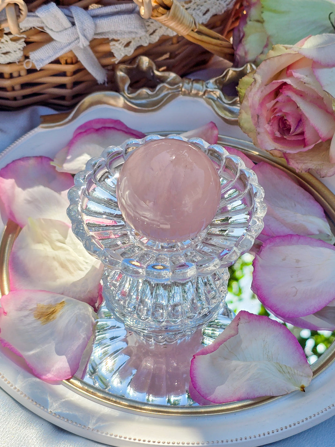 Rose Quartz Sphere G