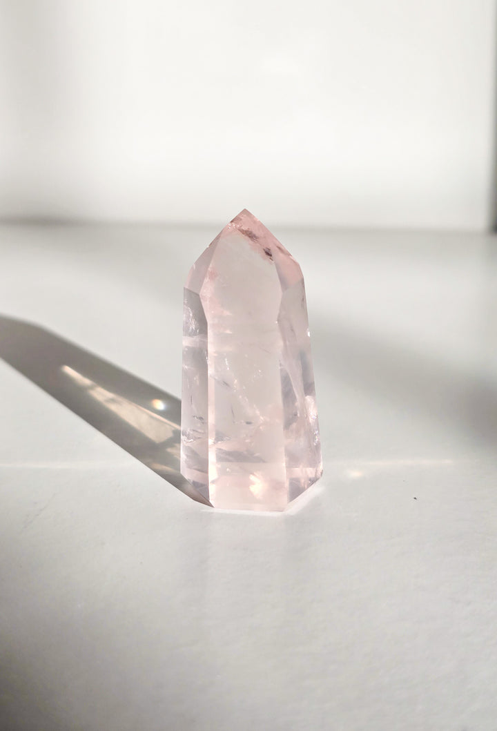 Bahia Rose Quartz Mini Towers