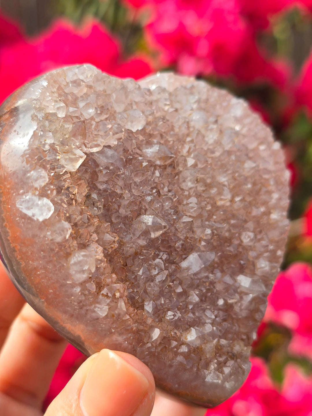 You Pick, Druzy Amethyst Heart