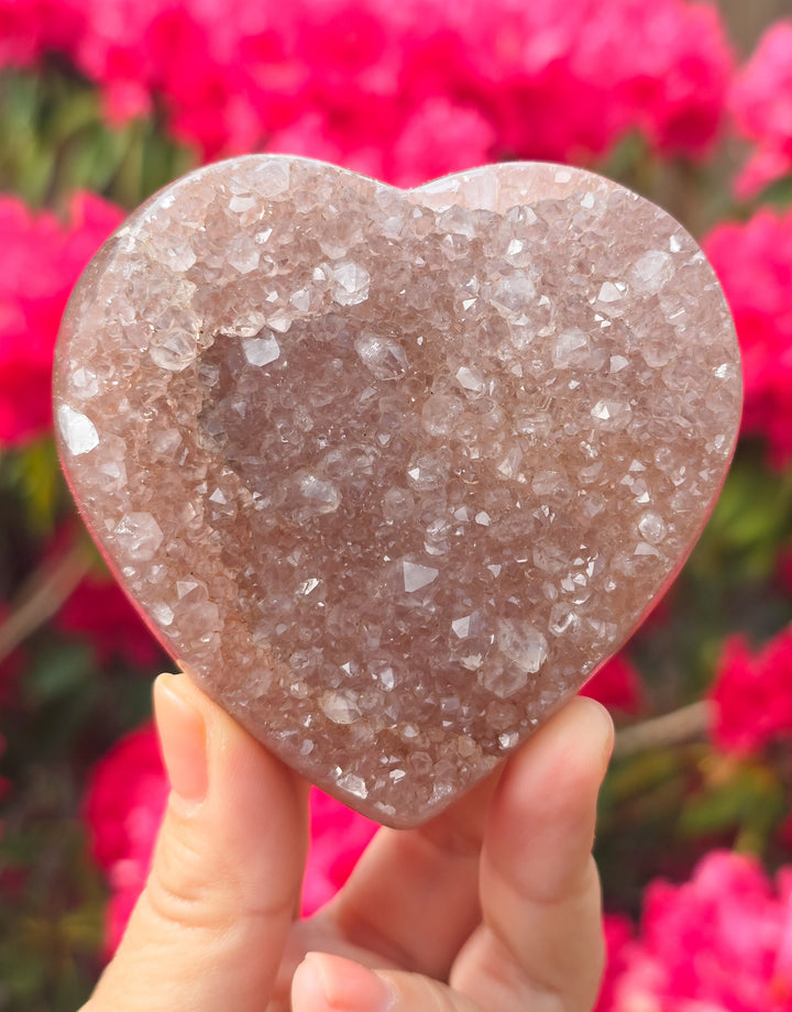 You Pick, Druzy Amethyst Heart