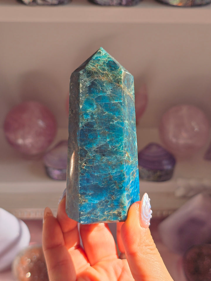 Blue Apatite Tower 01