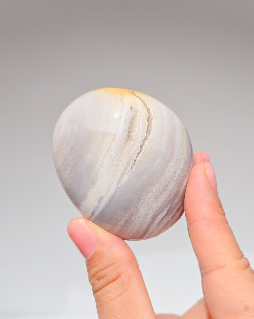Zebra &amp; Sea Jasper Palmstones