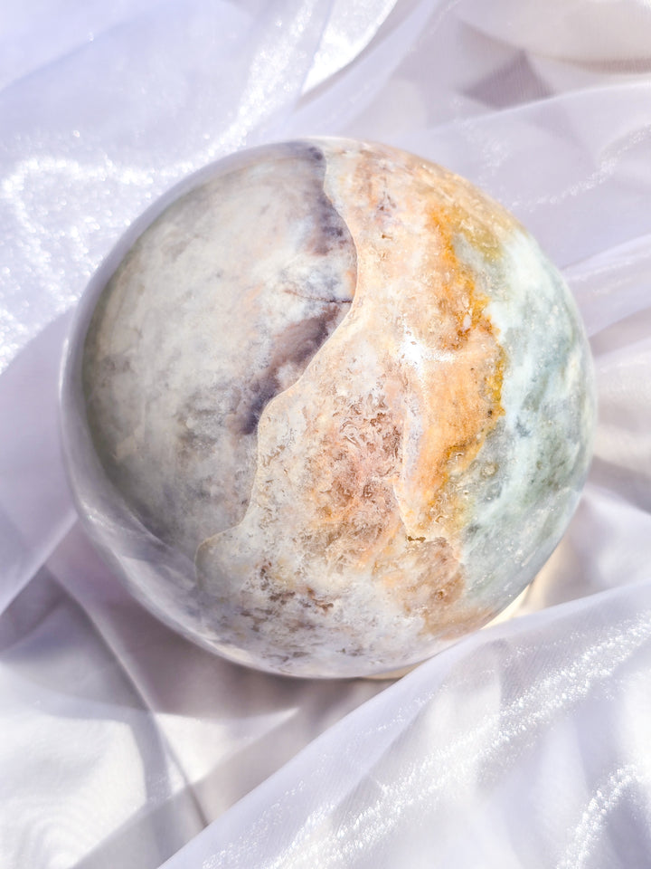 Spring Is Here Sea Jasper Statement Sphere