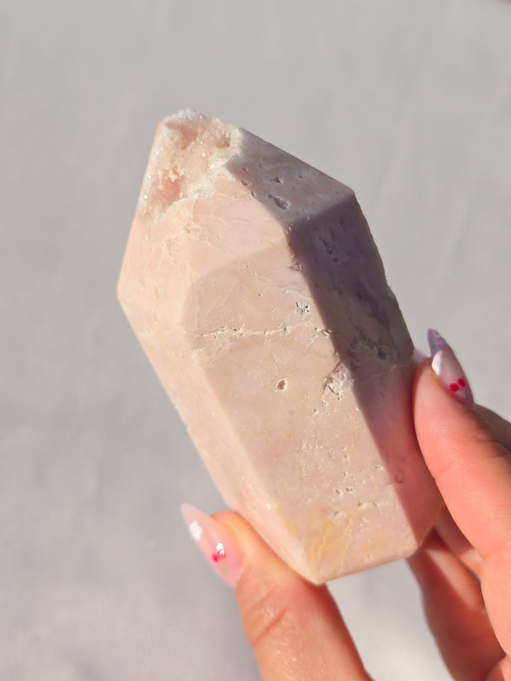 Pink Amethyst Tower B grade