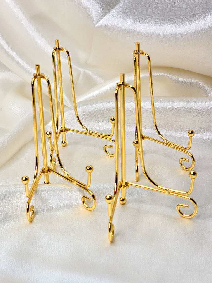 Gold Easel Stand