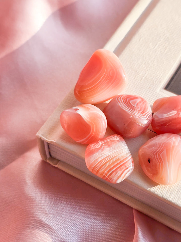 Apricot Agate Tumble