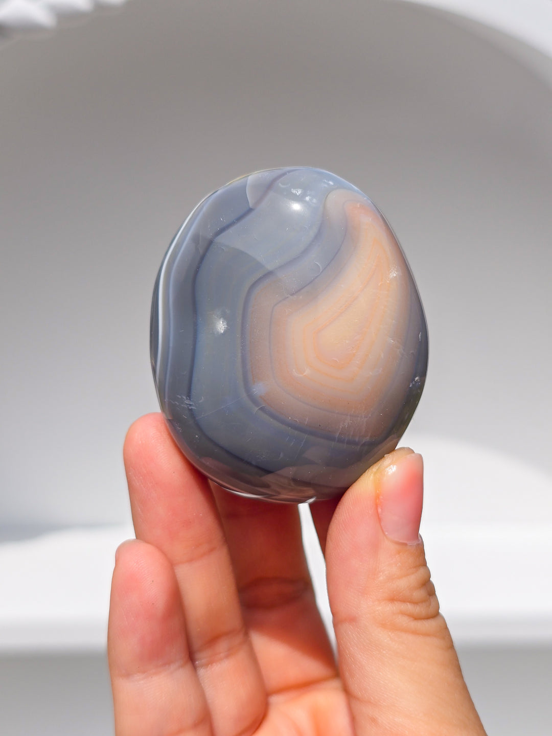 Orca Agate Palmstones &amp; Hearts