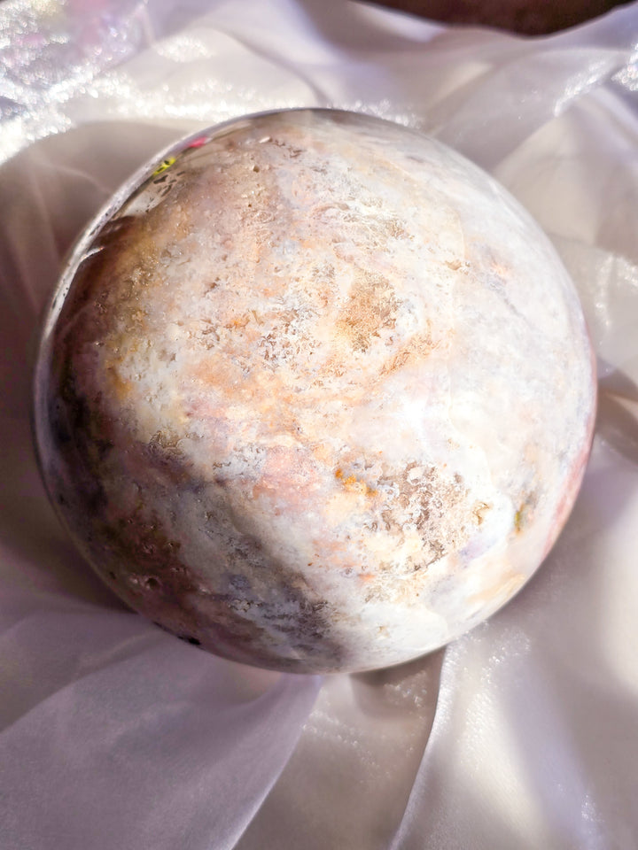 Spring Is Here Sea Jasper Statement Sphere