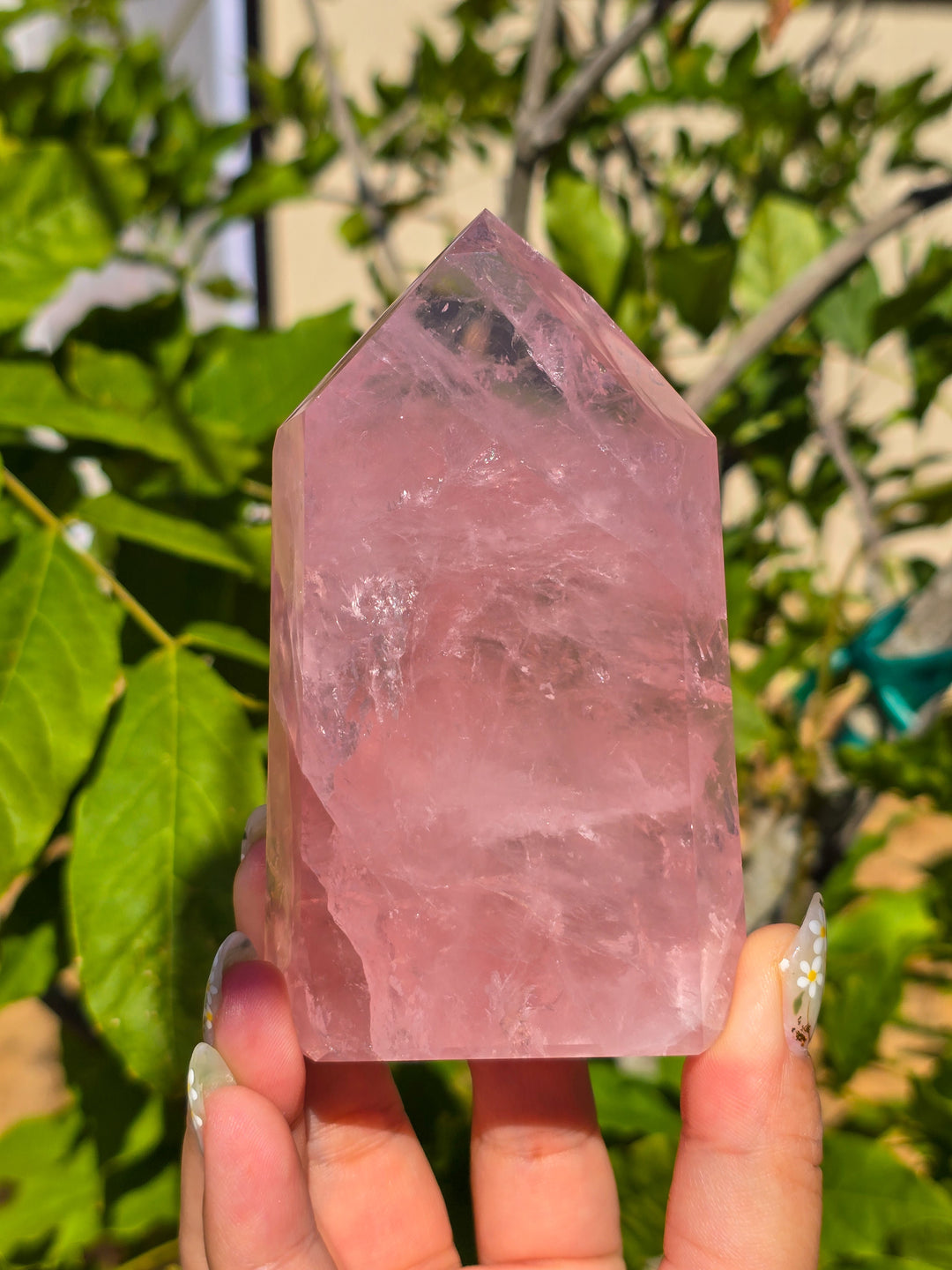 HQ Brazillian Rose Quartz Tower T3