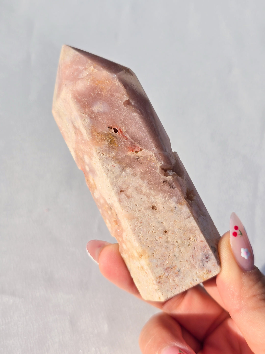 Pink Amethyst Tower J