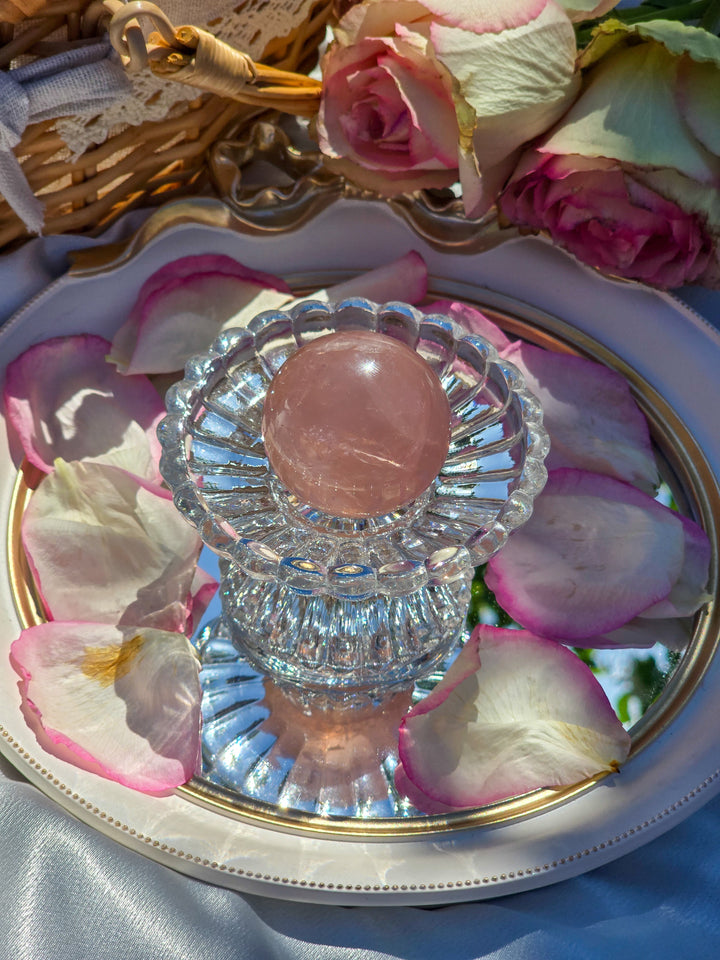 Rose Quartz Sphere M
