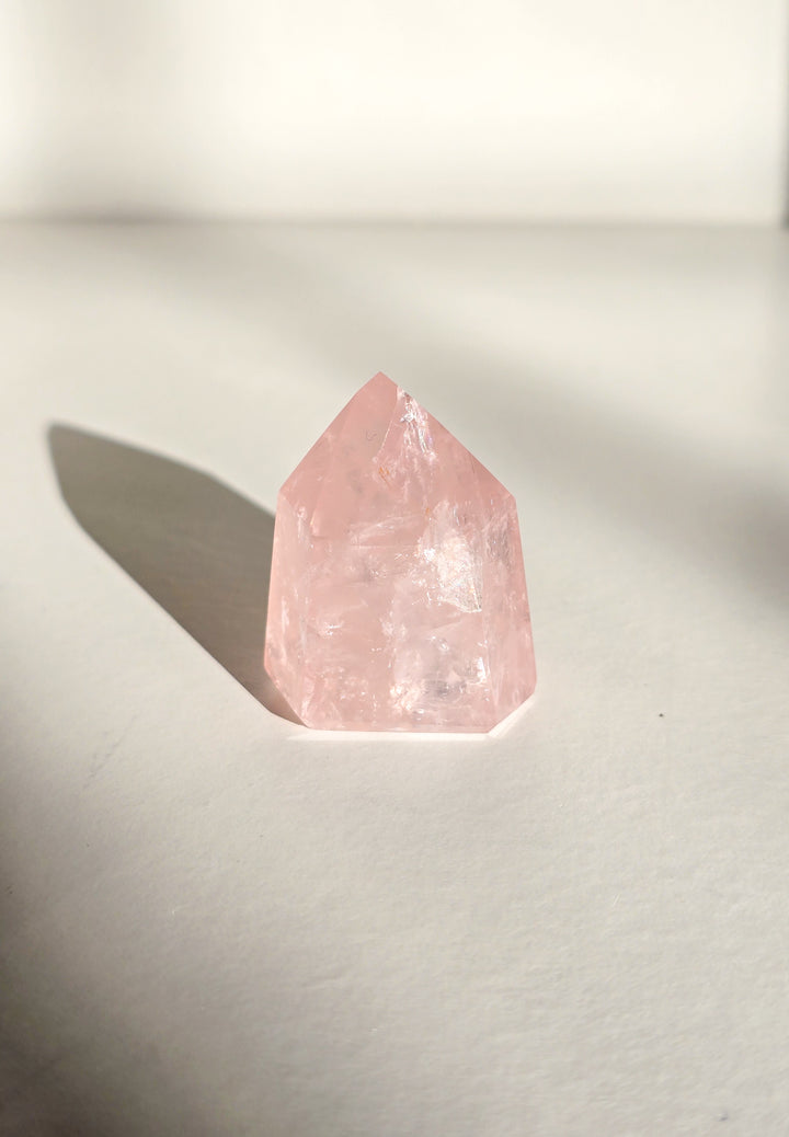 Bahia Rose Quartz Mini Towers