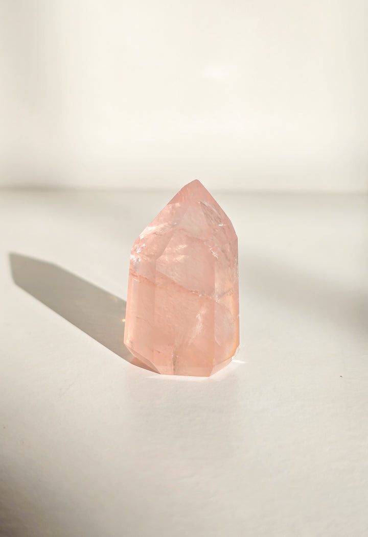 Bahia Rose Quartz Mini Towers