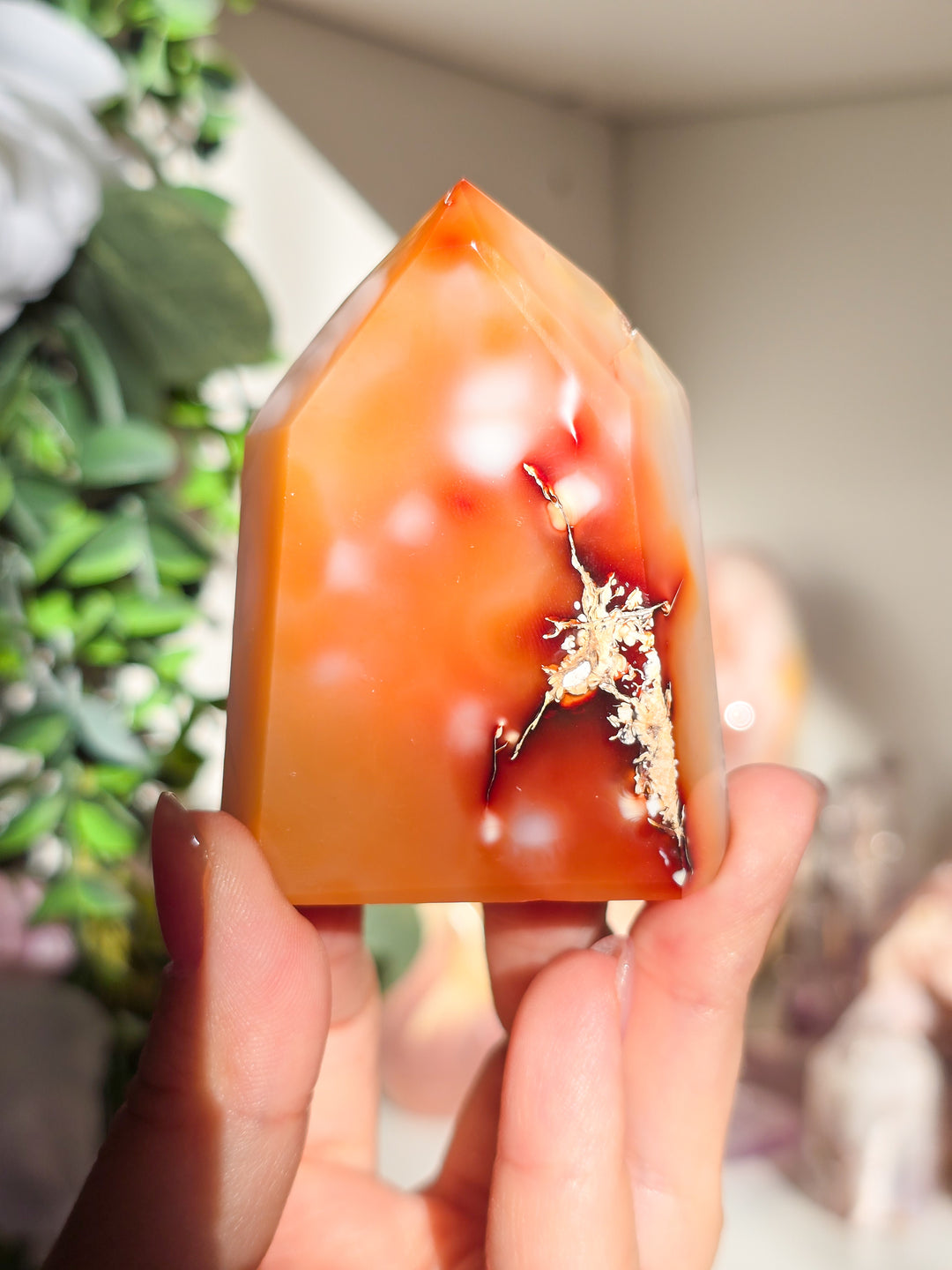 Brazillian Carnelian Towers