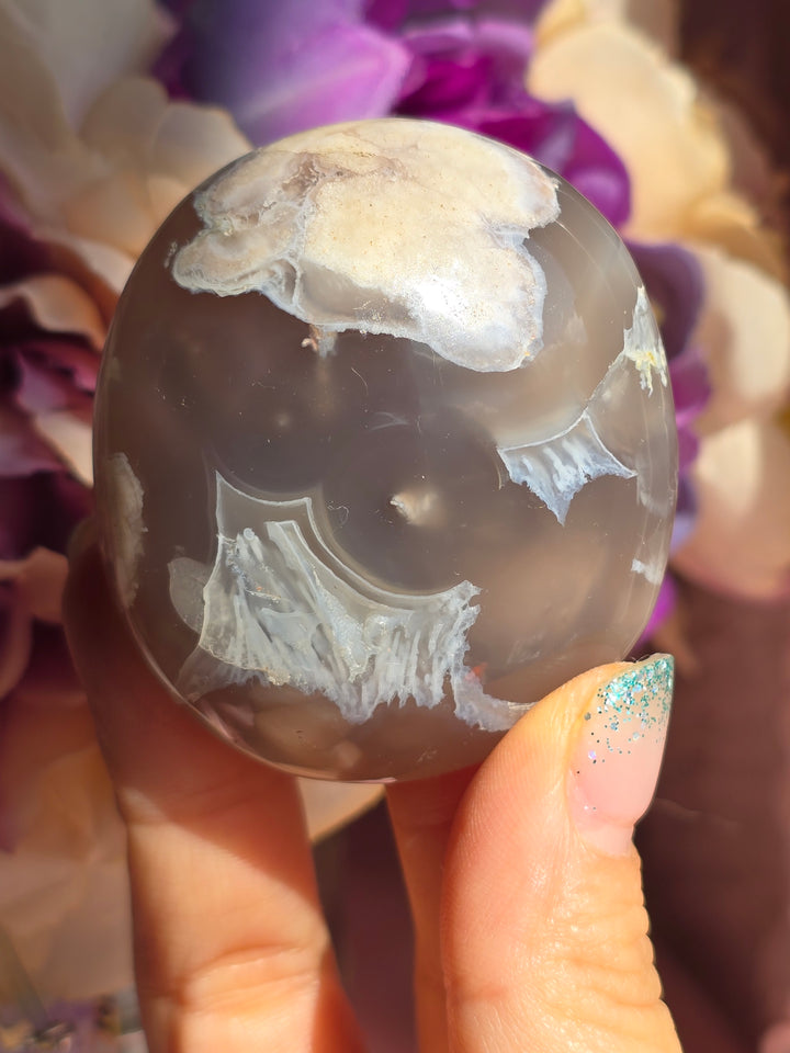 You Pick, Flower Agate Palmstones