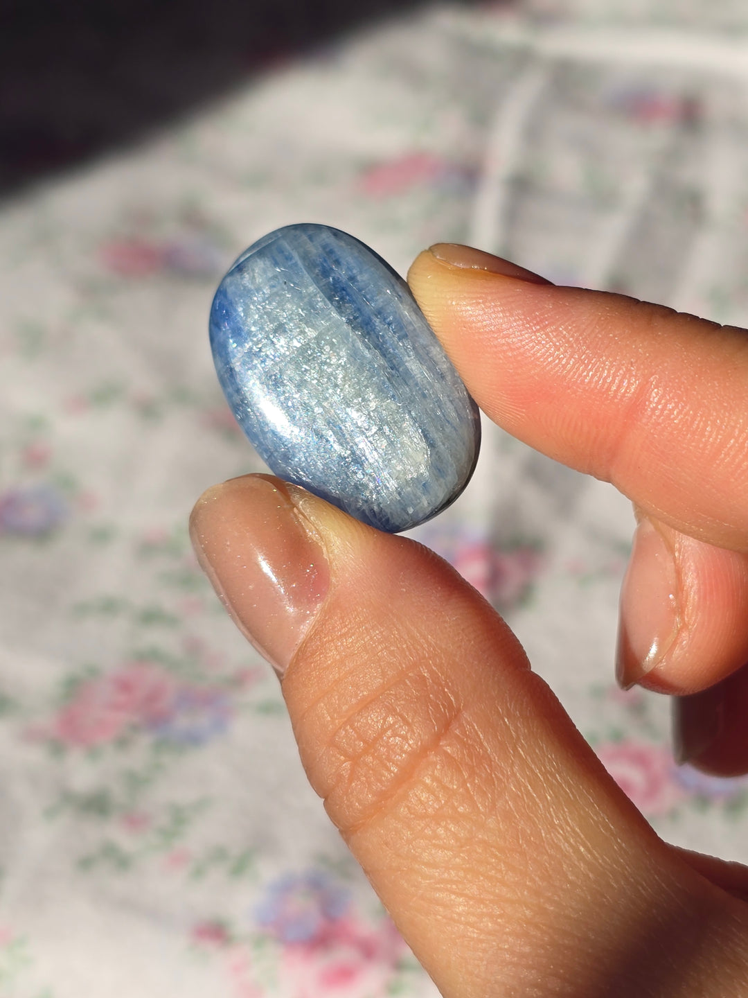 HQ Blue Kyanite Flat Stone