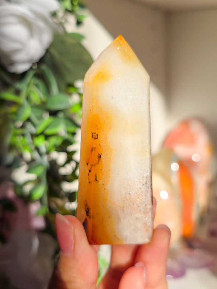 Brazillian Carnelian Towers