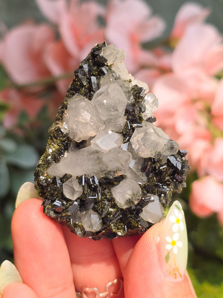 Fairy Forest Epidote with Quartz