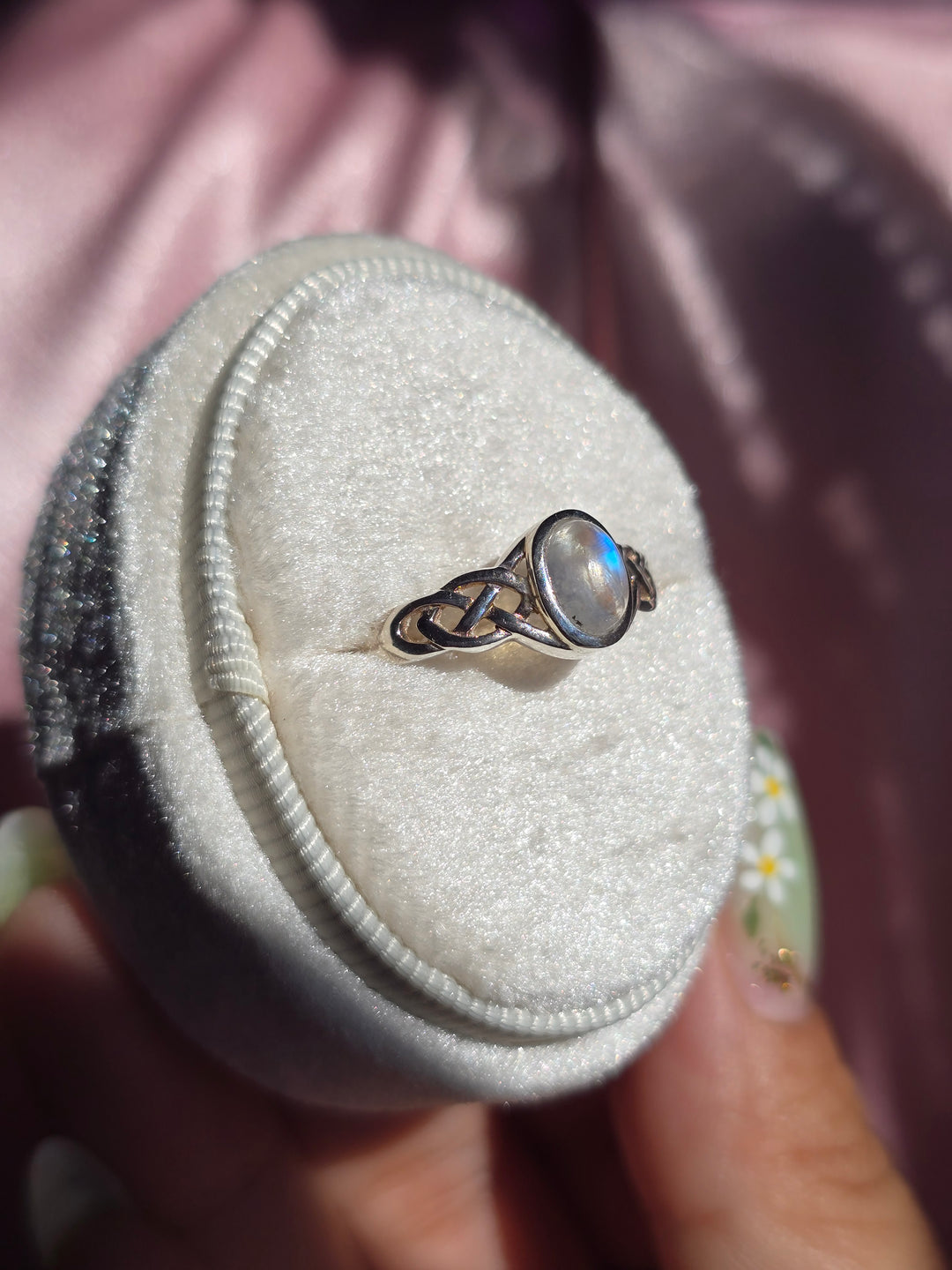 The Curse Breaker Moonstone Ring