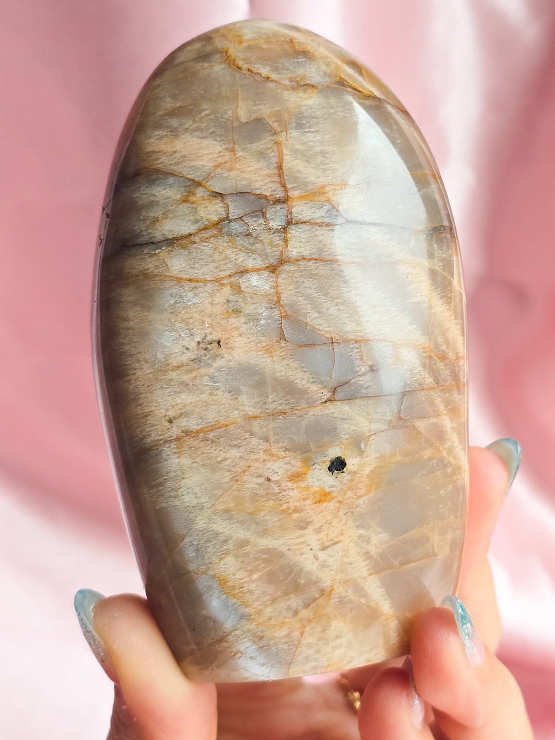 HQ Peach Moonstone Freeform A