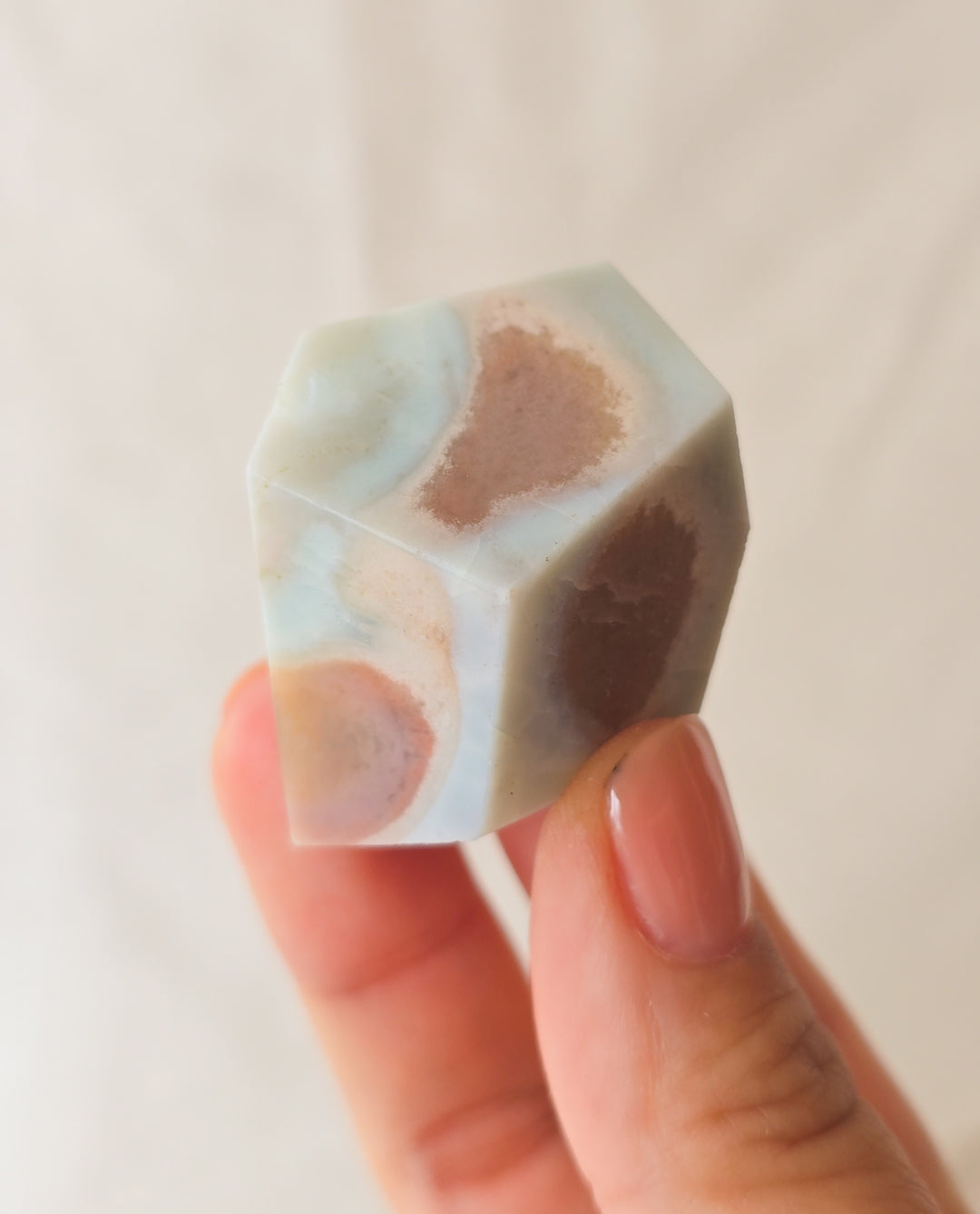You Pick, Green Flower Agate Freeform