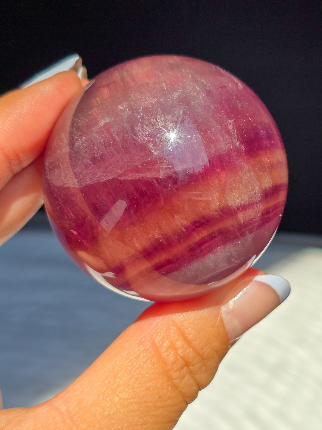 Candy Fluorite Sphere C