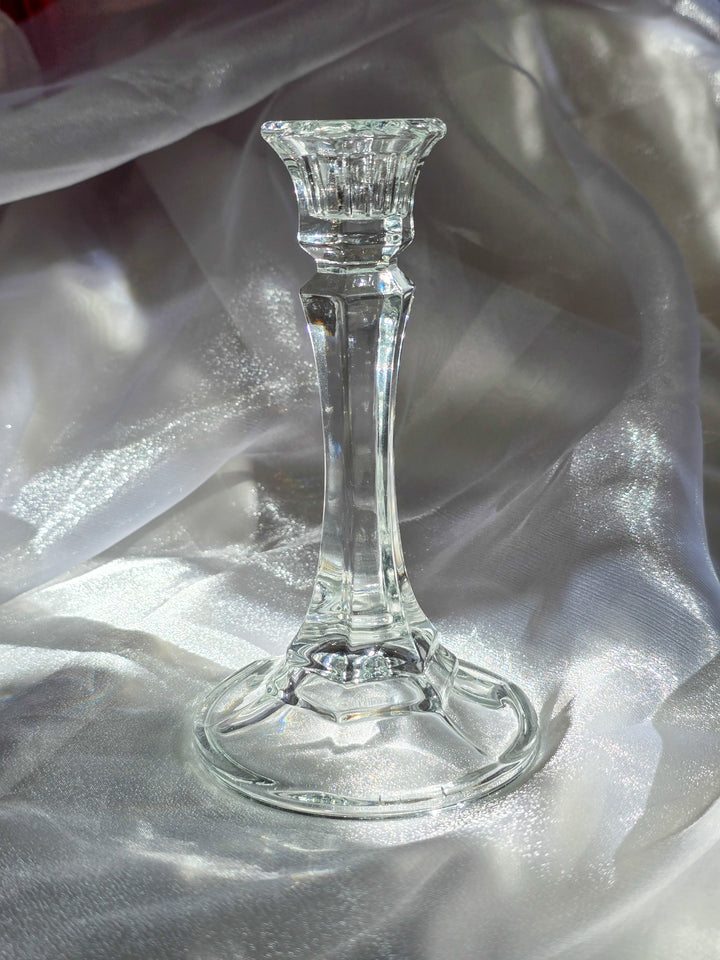 Glass Candle/Sphere Holder