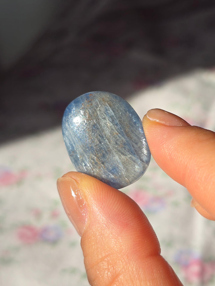 HQ Blue Kyanite Flat Stone
