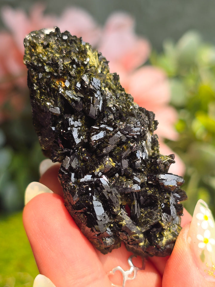 Fairy Forest Epidote with Quartz