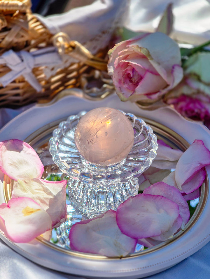 Rose Quartz Sphere C