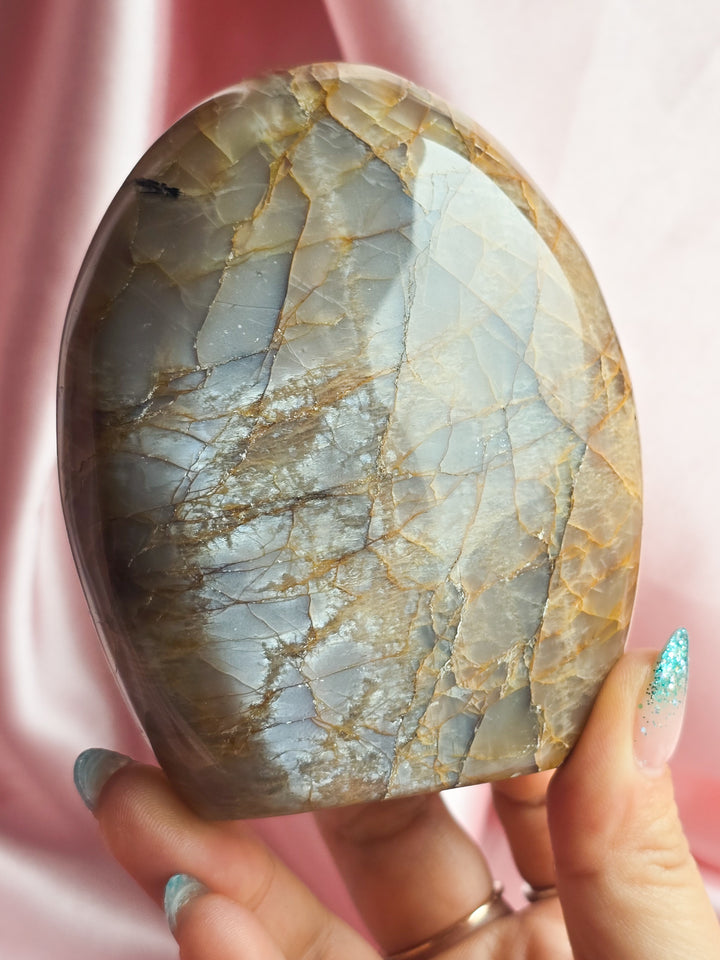 HQ Peach Moonstone Freeform B