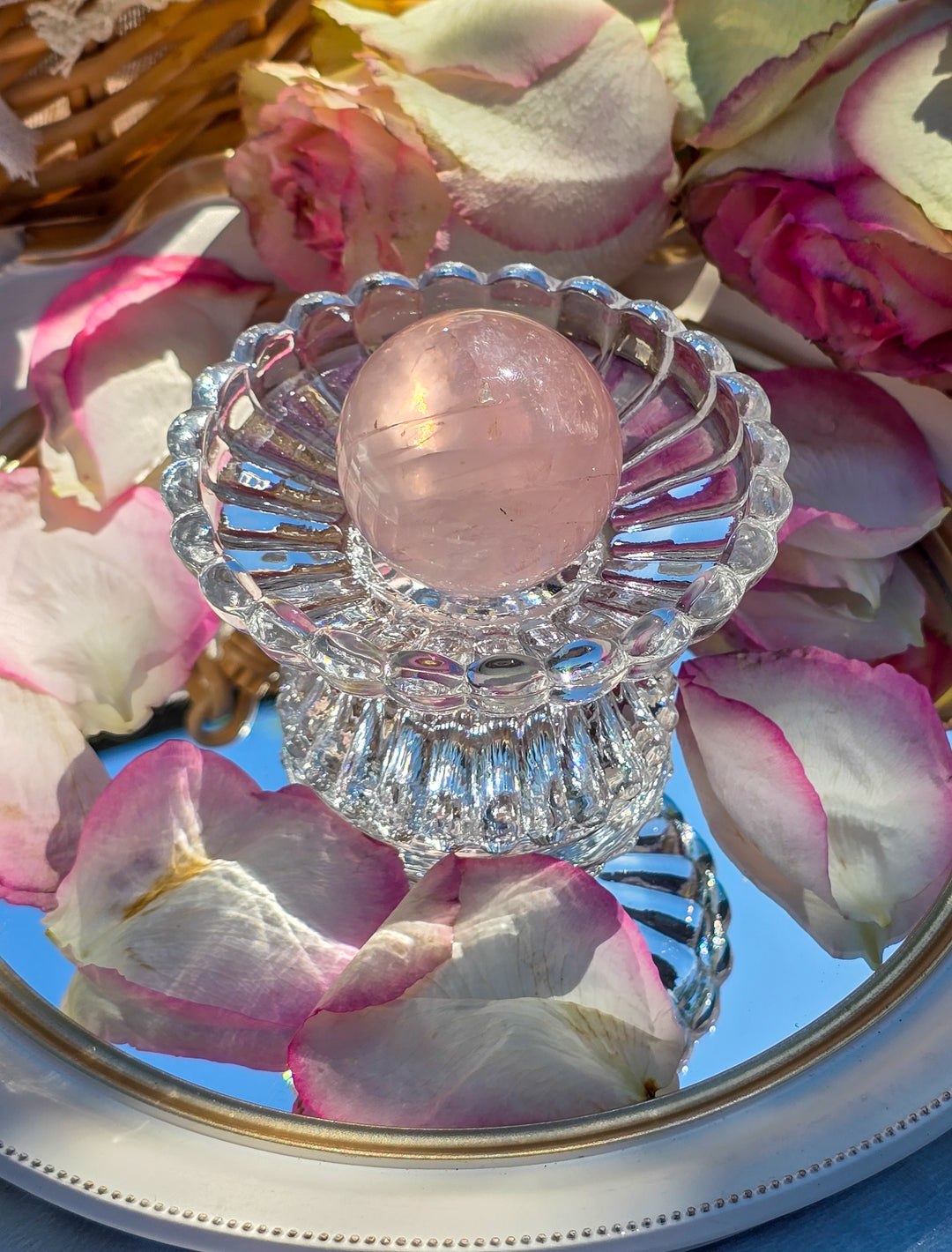 Rose Quartz Sphere O