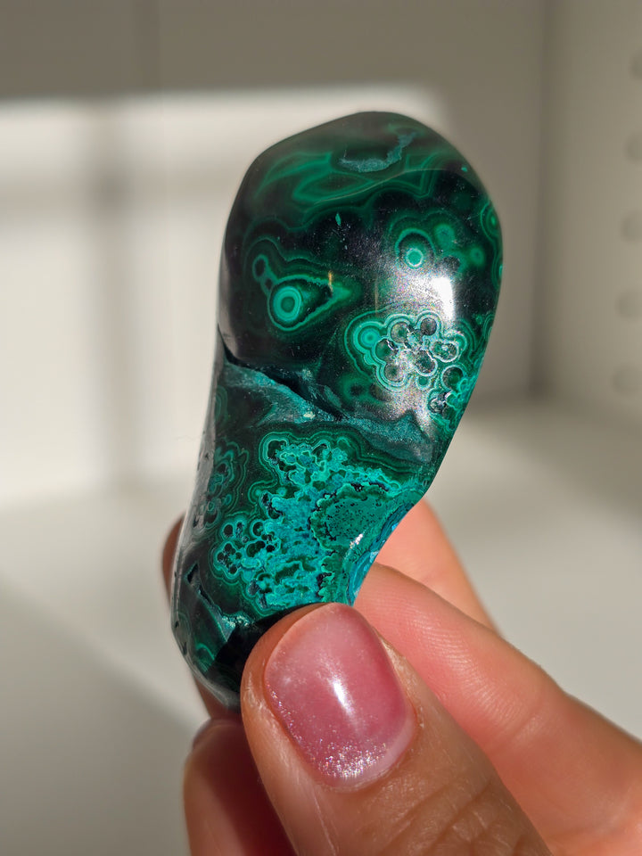 Malachite &amp; Chrysocolla Freeform q