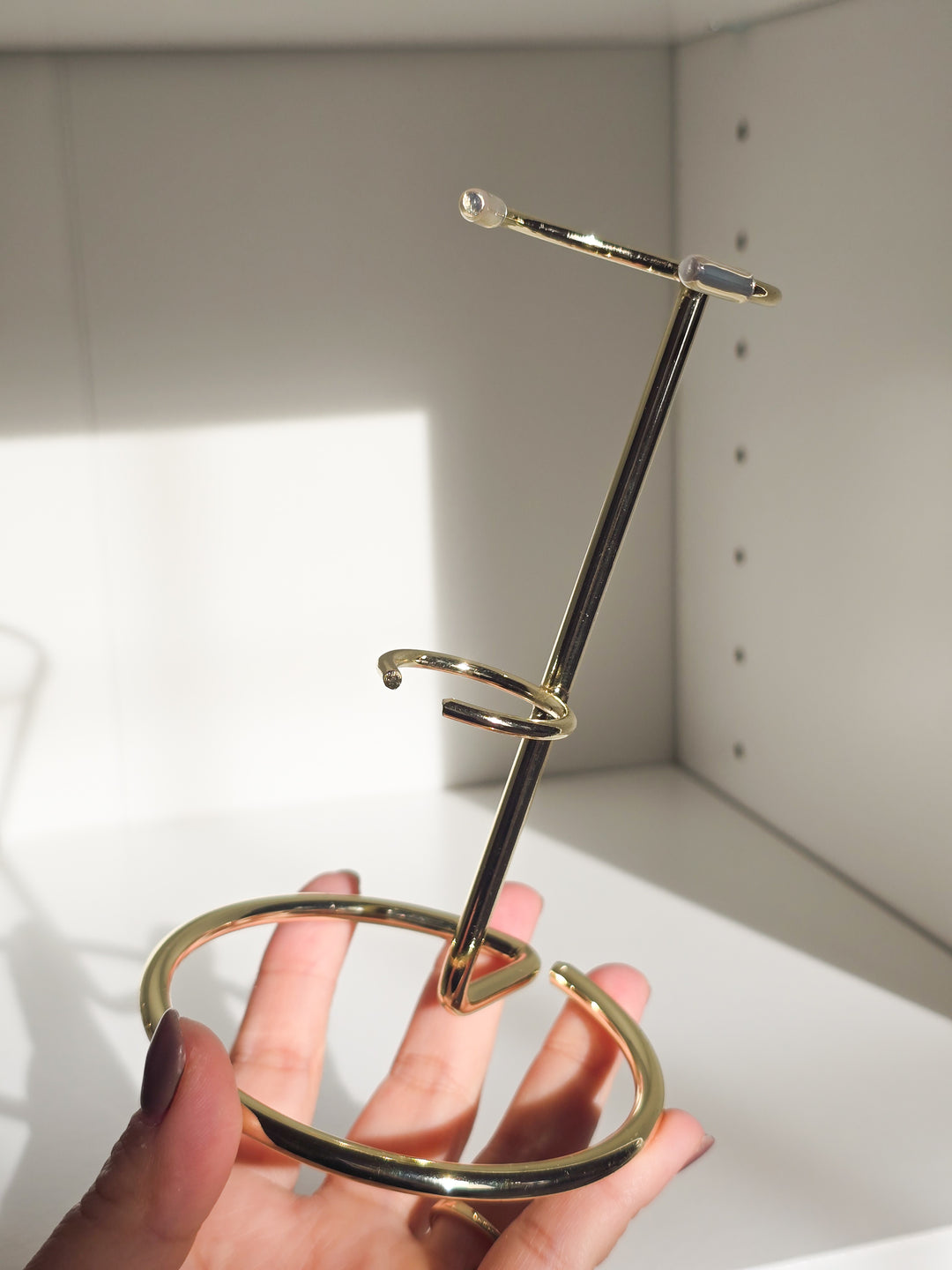 Gold Wand Stand Large