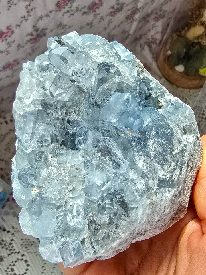 Celestite Statement on Stand C