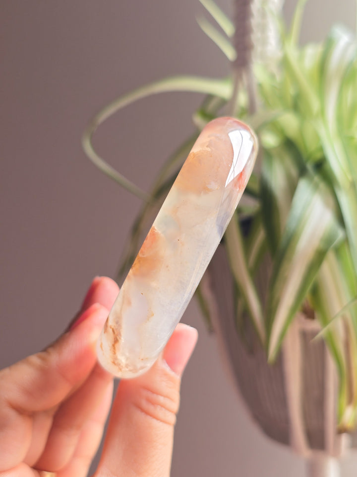 Daydream Flower Agate Bangle