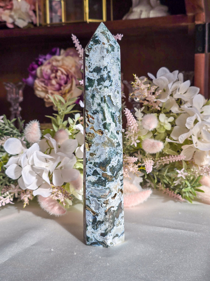 Sea Jasper Tower C Cosmic pastel blue