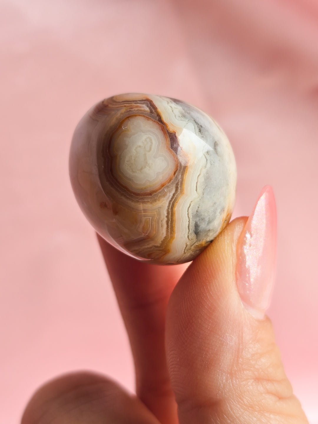 Crazy Lace Agate Large Tumble