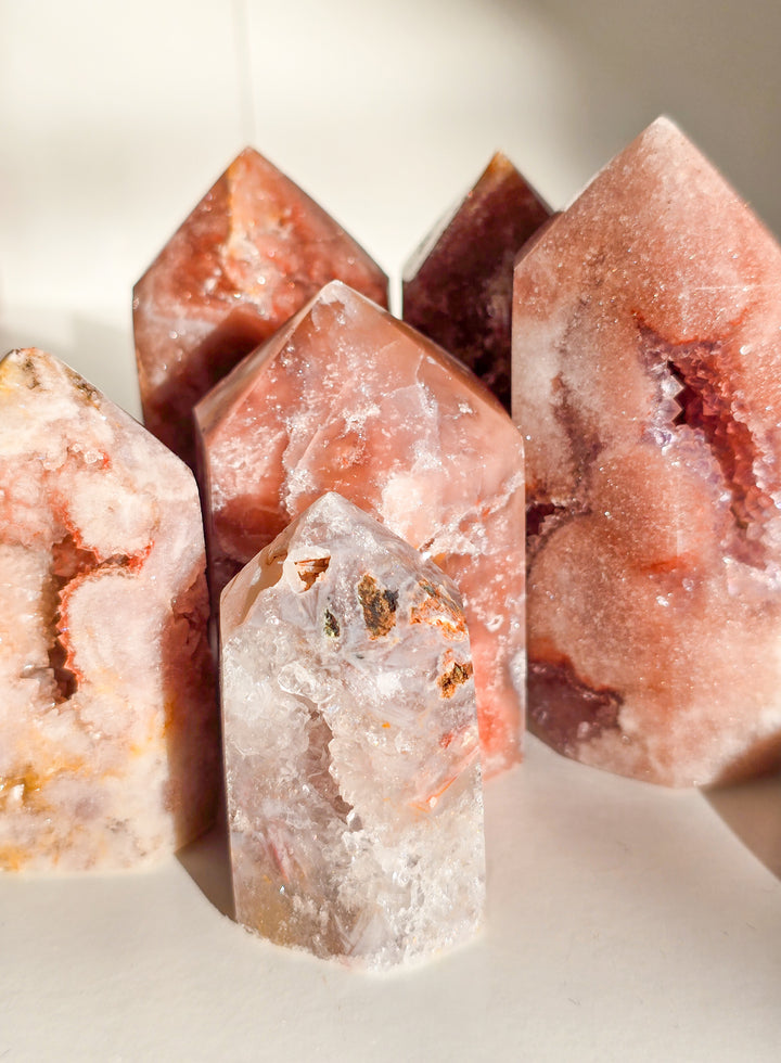 Pink Amethyst Towers