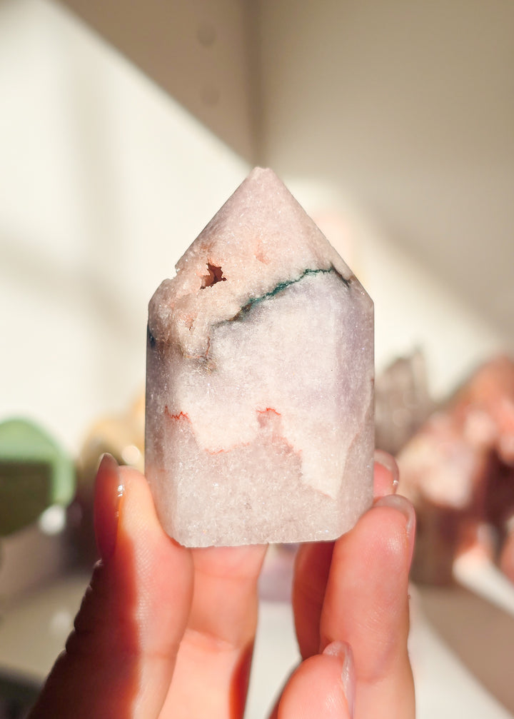 Pink Amethyst Towers