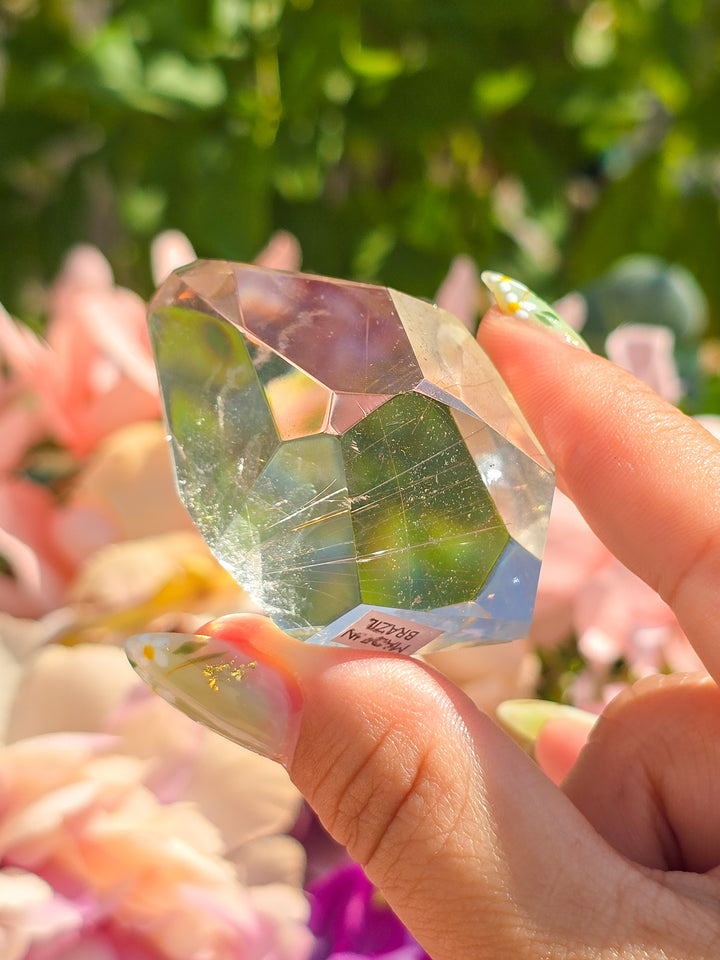 Clear Quartz With Rutile Gusher G5