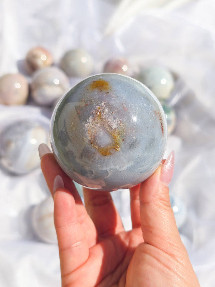 Sea Jasper Sphere H