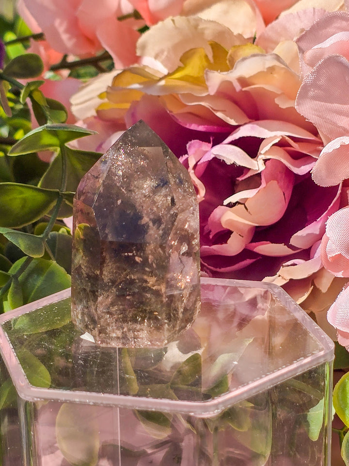 Smokey Blue Tera &amp; Thousand Layer Quartz Tower G