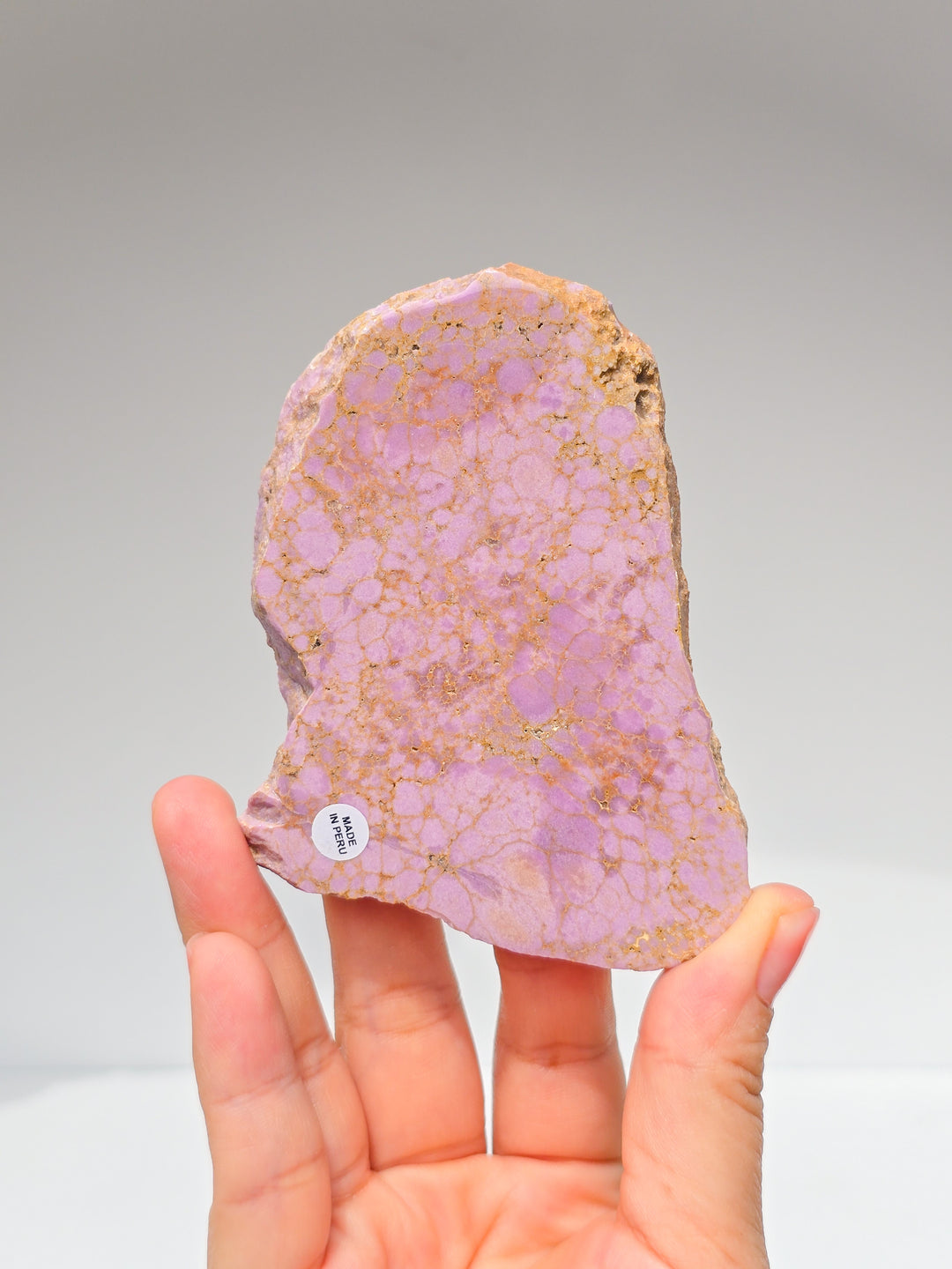 Sparkly Peruvian Phosphosiderite Slab