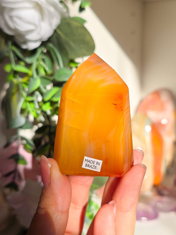 Brazillian Carnelian Towers
