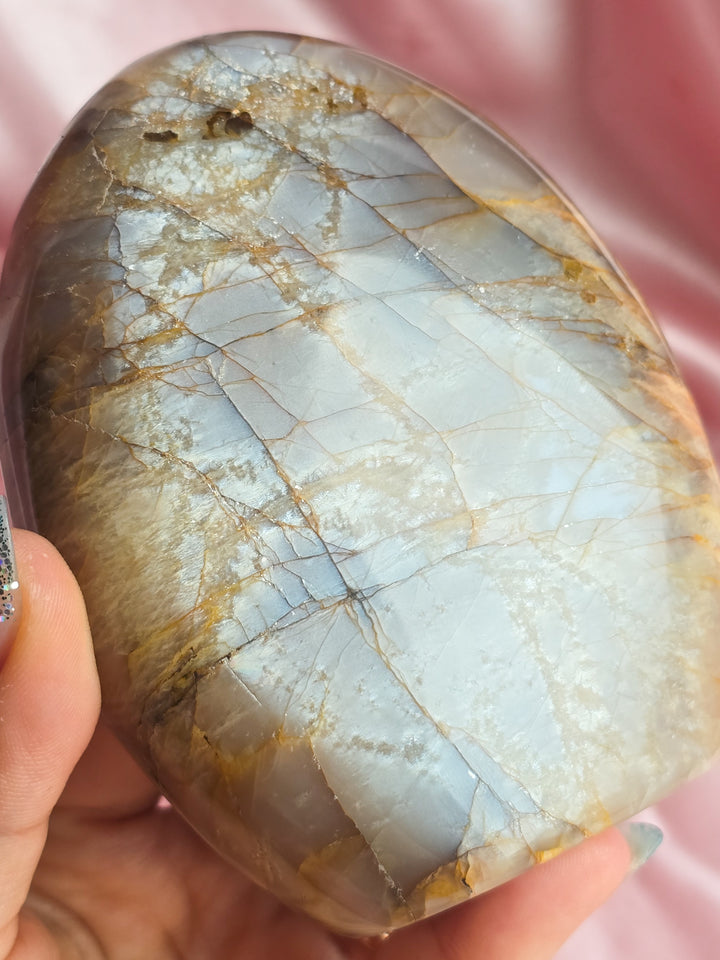 HQ Peach Moonstone Freeform B