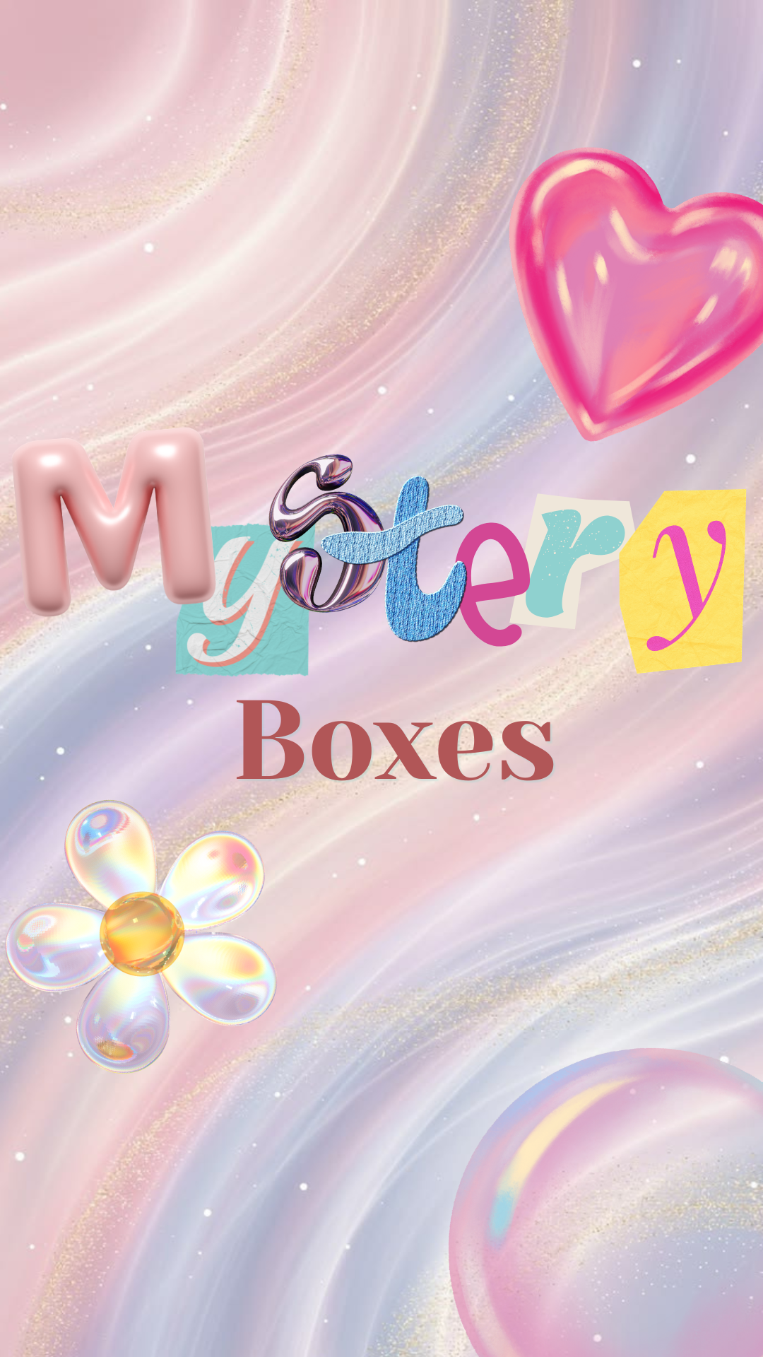 Cloud Pink Mystery Boxes🩷 (read notes first before ordering)