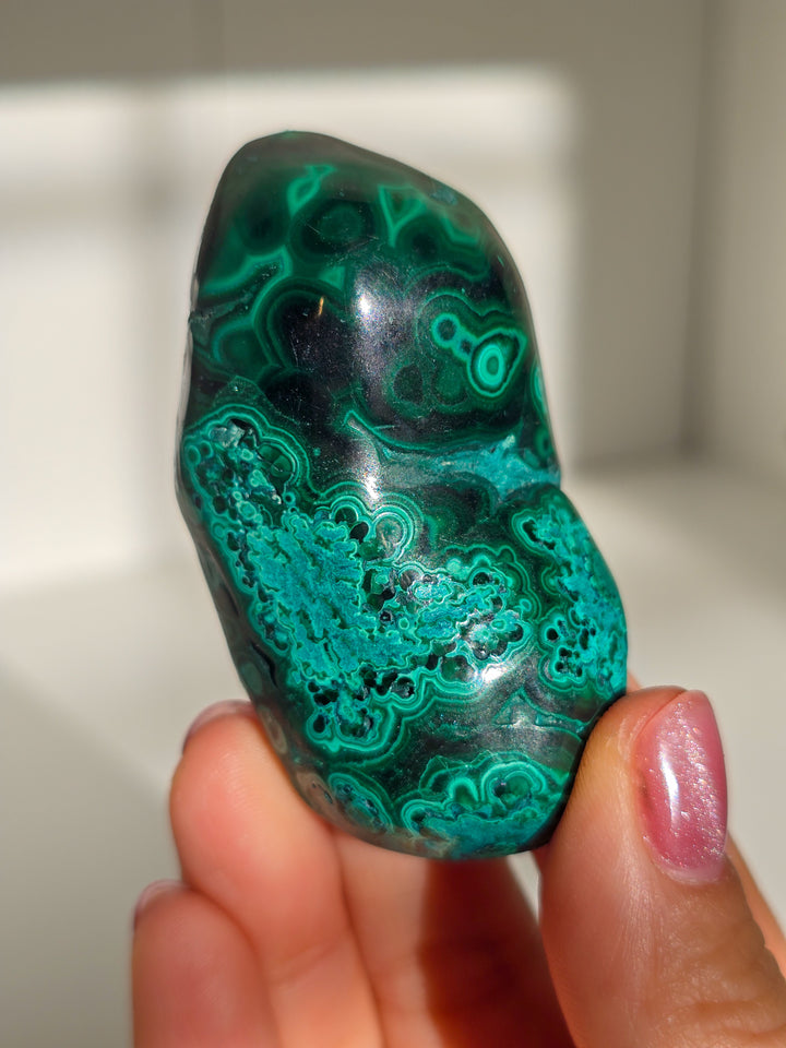 Malachite &amp; Chrysocolla Freeform q
