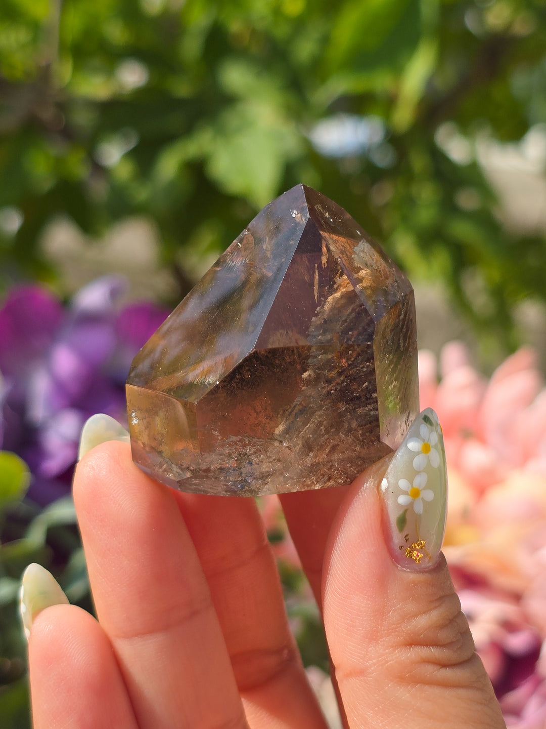 Smokey Blue Tera &amp; Thousand Layer Quartz F